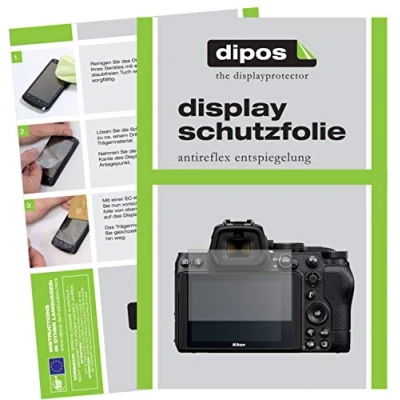 Afbeelding van dipos 6x Matte Beschermfolie geschikt voor Nikon Z5 Krasbestendige &amp; antireflecterende Screenprotector Ultra Thin