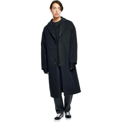 Afbeelding van Urban Classics Mantel, Heren, Maat: XL, Black