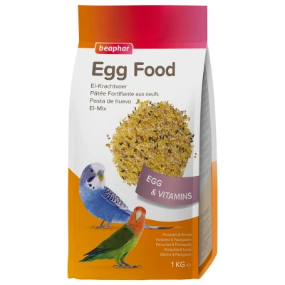 Afbeelding van Beaphar Ei Krachtvoer Parkieten &amp; Papegaaien Vogelvoer 1 kg