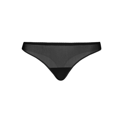 Afbeelding van Teyli 3 PACK String, Dames, Maat: Large, Black