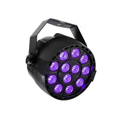 Afbeelding van Ibiza Light Par MINI UV LED Spot 12x 2W
