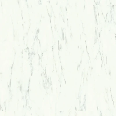 Afbeelding van Vinyl Quick step Alpha Tiles 4 Plus 1mm Wit Carrara marmer