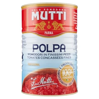 Afbeelding van Mutti Tomatenblokjes polpa Blik 4,05 kilo