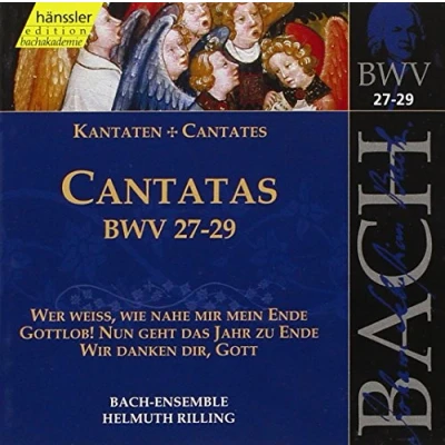 Afbeelding van Bach Ensemble, Helmuth Rilling J.S. Bach: Cantatas Bwv 27 29 (CD)