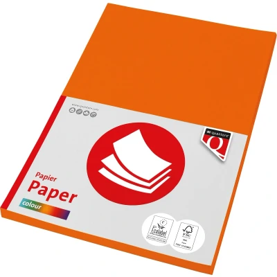 Afbeelding van Kopieerpapier Fastprint A4 80gr oranje 100vel