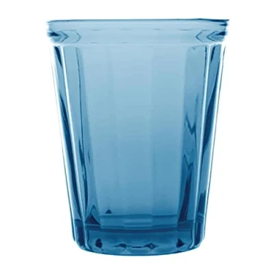 Afbeelding van Olympia Cabot glazen tumbler blauw 26cl (6 stuks)