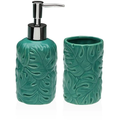 Afbeelding van Badset Versa Groen Dolomite 6,8 x 17 cm