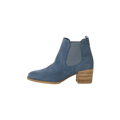 Afbeelding van Tamaris Korte laarzen, Dames, Maat: 38, Denim Leer
