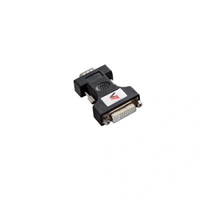 Afbeelding van V7 V7E2VGAMDVIIF ADPTR VGA DVI I Zwart kabeladapter/verloopstukje