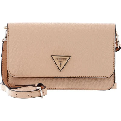 Afbeelding van GUESS Schoudertas Noelle Xbody Flap Organizer Apricot Cream Abrikoos