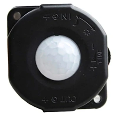 Afbeelding van 5 stuks bewegingsmelder, lichtschakelaar, DC V, 12 24 automatisch uurwerk, infrarood, sensor, instelbare bewegingsmelder (B)