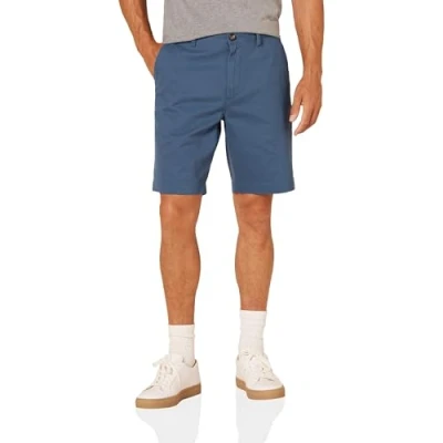Afbeelding van Amazon Essentials Heren Slim fit 22,9 cm Kort,Blauw (Blauw Blauw),42W