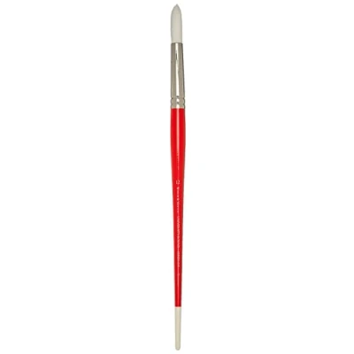 Afbeelding van Winsor &amp; Newton 5419012 University kunstenaarspenseel voor olieverf, acrylverf en aquarelverf Rond penseel Nr. 12 lange Steel,