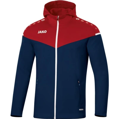 Afbeelding van Jas met kap Champ 2.0 Marine/chilirood / 34