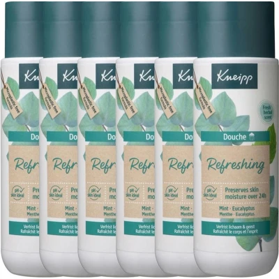 Afbeelding van Kneipp Refreshing douchegel voordeelverpakking 6 x 200 ml