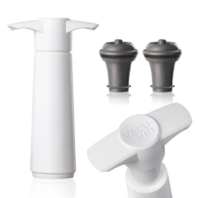 Afbeelding van 3 delige Wine Saver Gift Pack Kleur: Wit