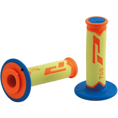 Afbeelding van Progrip Rubber grip 788 or/ge/bl 115mm closed