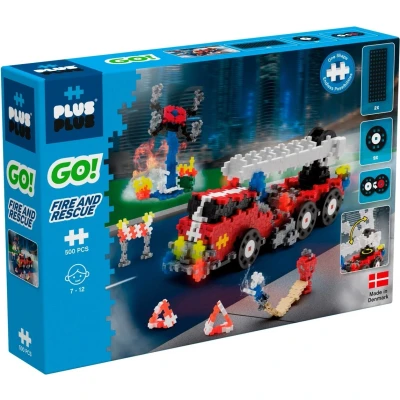 Afbeelding van Plus GO Fire en Rescue: 500 stuks