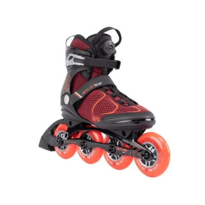 Afbeelding van K2 Alexis 90 Boa Dames Inline Skate (burgandy / Oranje) 11.0 42.5