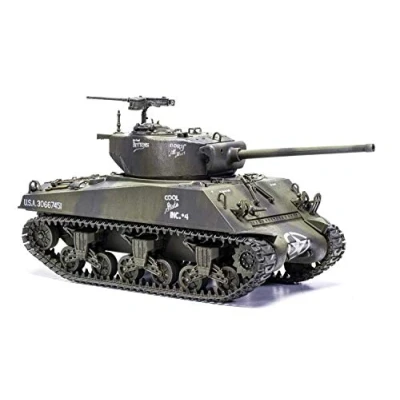 Afbeelding van 1:35 Airfix 1365 M4A3(76)W Sherman Battle of the Bulge Plastic Modelbouwpakket