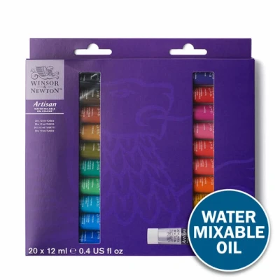 Afbeelding van W&amp;N Artisan Olieverf Set 20 delige 12ML