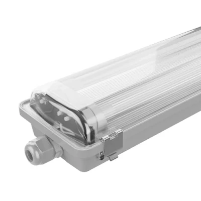 Afbeelding van Ledvion LED TL Armatuur, Dubbel, 60CM, 7W, 6500K, 1120 LumenIP65, Inclusief Buis