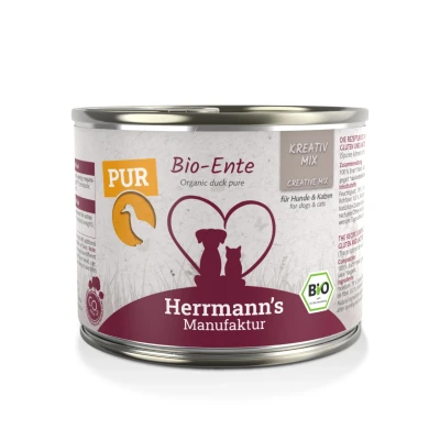 Afbeelding van Herrmann&#039;s Bio Puur Eend 200 gr.