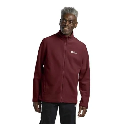 Afbeelding van Jack Wolfskin Winterstein Fleecejas, Heren, Maat: Large, Deep ruby