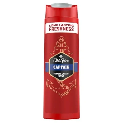 Afbeelding van Old Spice 3in1 Douchegel &amp; Shampoo voor Men Captain 250ml