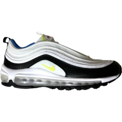 Afbeelding van Nike Sportswear Lifestyle AIR MAX 97 Sneakers laag voor kinderen, Maat: 38, Weissgelbschwarz Leer