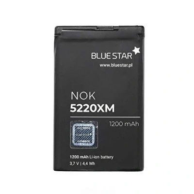 Afbeelding van Bluestar batterij vervanging compatibel met Nokia 3720/6030/6730 1200 mAh vervangende Accu BL 5CT