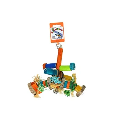 Afbeelding van Birrdeeez Bird Toy Small Wood Rope BT 014