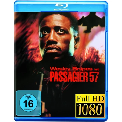 Afbeelding van Passenger 57 [Blu ray] Wesley Snipes Engels met NL ondertiteling