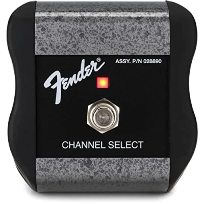 Afbeelding van Fender 1 Button Footswitch Channel Select Voetschakelaar voor gitaarversterkers
