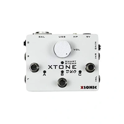Afbeelding van XSonic XTone Duo gitaar en microfoon audio interface