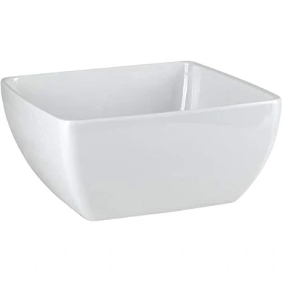 Afbeelding van APS Pure vierkante melamine kom wit 9x9cm
