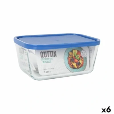 Afbeelding van Lunchbox Inde Frigo Rechthoekig 1,38 L (6 Stuks)