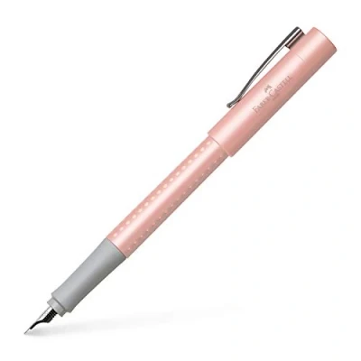 Afbeelding van Vulpen Faber Castell Grip Pearl Ros? F