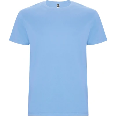 Afbeelding van T shirt unisex met korte mouwen &#039;Stafford&#039; Hemelblauw 11/12 jaar