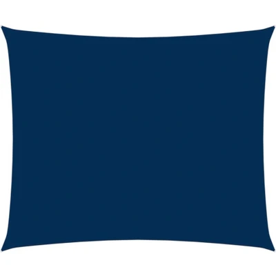 Afbeelding van vidaXL Zonnescherm rechthoekig 6x7 m oxford stof blauw