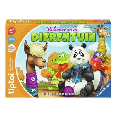 Afbeelding van tiptoi® Rekenen in de dierentuin Boek Interactief Leersysteem