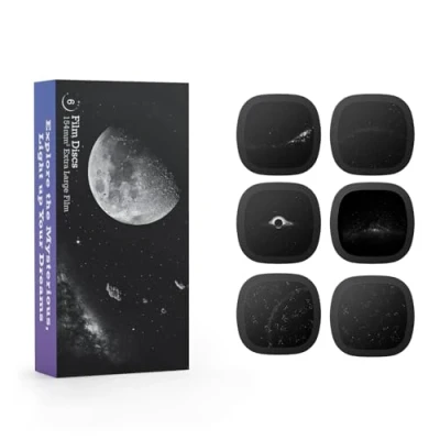 Afbeelding van Realistic Discs for Ainael Meteor and Galaxy Projector, 5k Ultra HD Slide Home Planetarium, 6 Set without Projector (Galaxy)