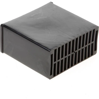 Afbeelding van Ubbink 0550127 Ventilatiekoker muurrooster kunststof zwart