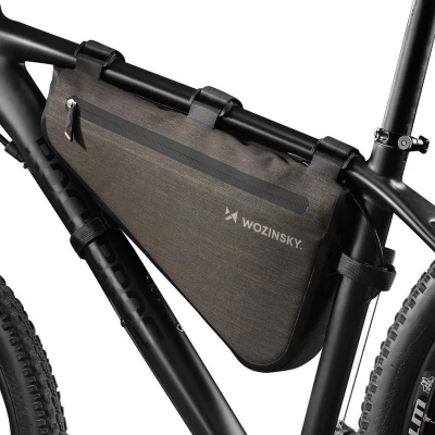 Afbeelding van Wozinsky fietsframetas fiets 5 l grijs (WBB15BK)