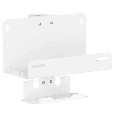 Afbeelding van my wall HZ53WL, montage op tv standaard met 35 mm buis, houder voor stekkerdoos, streaming box, IP gaming consoles, accessoires, belastbaar tot 3 kg