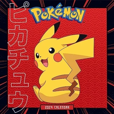 Afbeelding van Kalender 2024 30x30 Pokemon