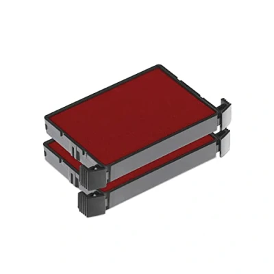 Afbeelding van Trodat Reservekussen 6/4750 voor Printy 4750, 4755, 4941 en serie 4750/L, stempelkleur rood, set van 2