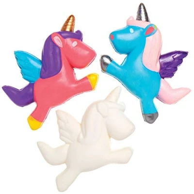 Afbeelding van Baker Ross AX131 Knijp Eenhoorns (4 stuks) Knutselspullen en Knutselsets voor Kinderen