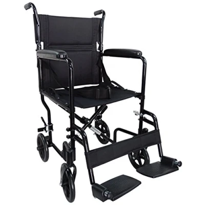 Afbeelding van Aidapt transport rolstoel aluminium compact