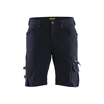 Afbeelding van Blaklader Short 4 weg stretch X1900 zonder spijkerzakken 1987 1644 Donker marineblauw/Zwart